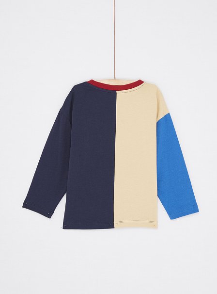 Παιδική Μακρυμάνικη Μπλούζα για Αγόρια Multicolour Tiger