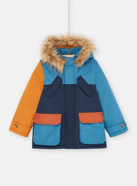 Παιδικό Μπουφάν για Αγόρια 2 σε 1 Multicolour Tigers