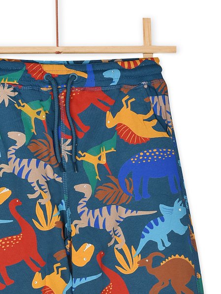 Παιδικό Παντελόνι για Αγόρια Blue Dinosaurs