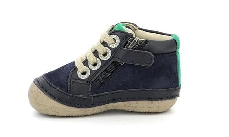 Βρεφικά Παπούτσια Kickers Sonistreet για Αγόρια Navy Blue (Μεγέθη 19-23)