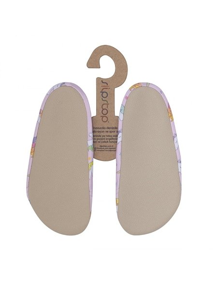 SLIPSTOP Αντιολισθητικά Παντοφλάκια Pink Unicorns