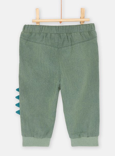 Βρεφικό Παντελόνι για Αγόρια Khaki 3D Dino