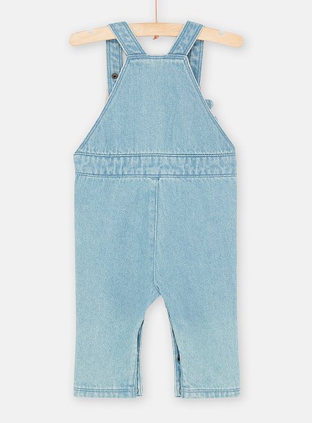 Βρεφική Αμάνικη Σαλοπέτα για Αγόρια Light Blue Dino