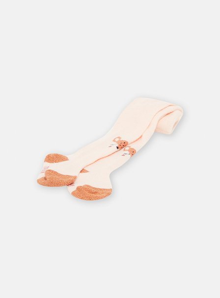 Βρεφικό Καλσόν για Κορίτσια Μπεζ Κάστορας