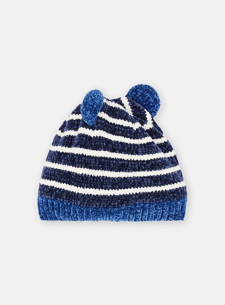 Βρεφικό Σκουφάκι για Αγόρια Blue Teddy Bear