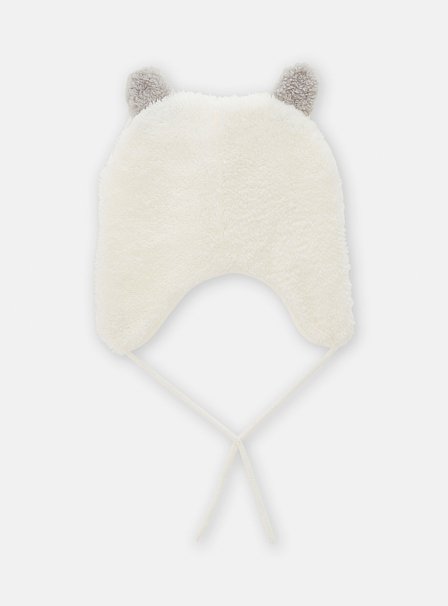 Βρεφικός Σκούφος για Αγόρια White Panda