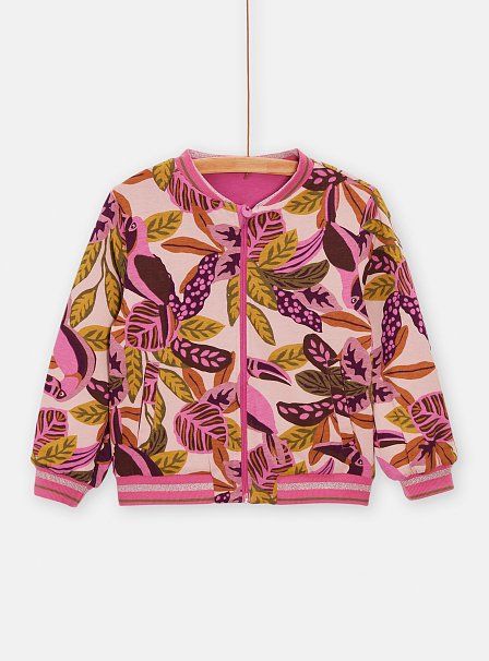 Παιδική Ζακέτα για Κορίτσια Cool Pink
