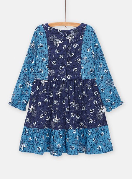 Παιδικό Φόρεμα για Κορίτσια Double Blue