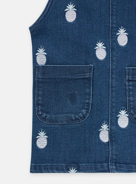Παιδικό Φόρεμα για Κορίτσια Denim Pineapple