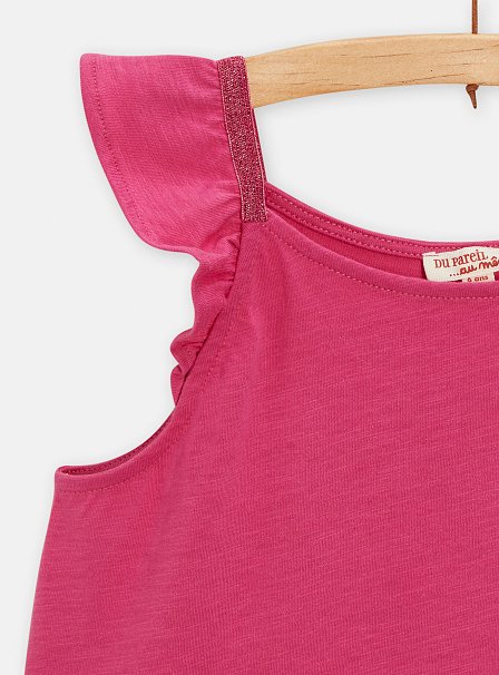 Παιδική Μπλούζα για Κορίτσια Fucshia