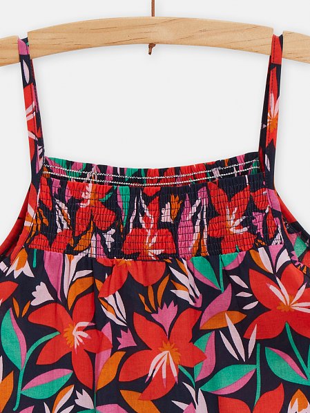 Παιδικό Φόρεμα Big Flowers για Κορίτσια