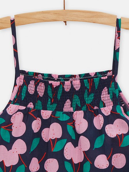 Παιδικό Φόρεμα Pink Cherries για Κορίτσια