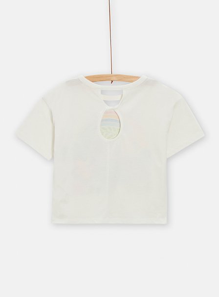 Παιδική Μπλούζα Κοντομάνικη για Κορίτσια Extra Flowers