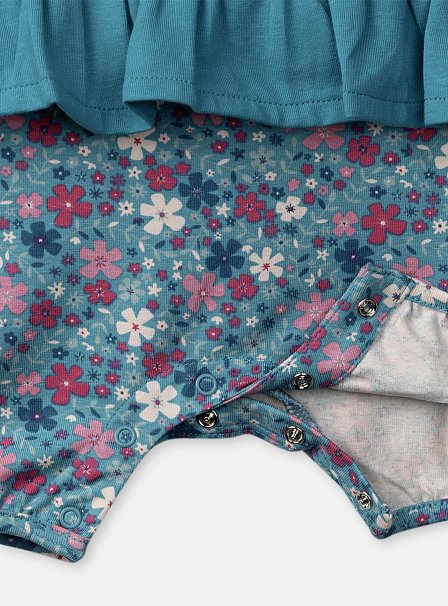 Βρεφική Πιτζάμα για Κορίτσια Happy Peacock