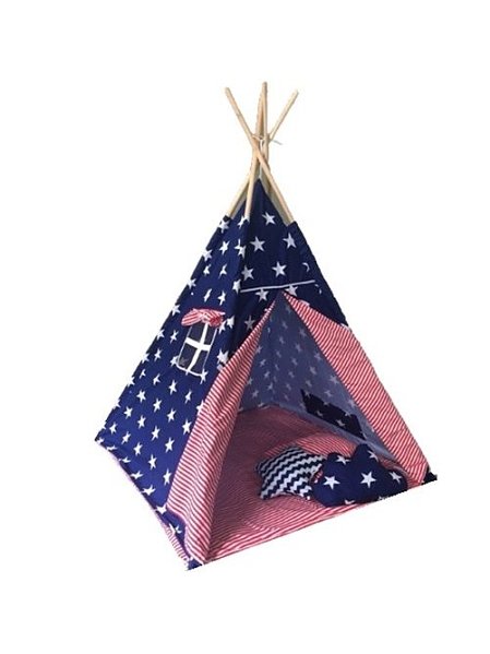 BABY ADVENTURE Σκηνή Teepee Grey Star