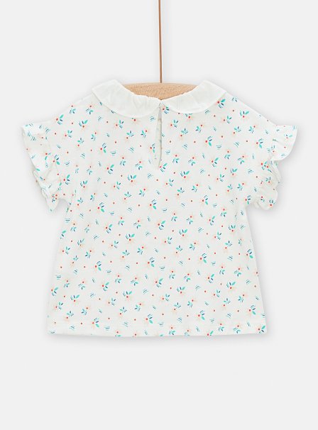 Βρεφική Μπλούζα για Κορίτσια White Danty