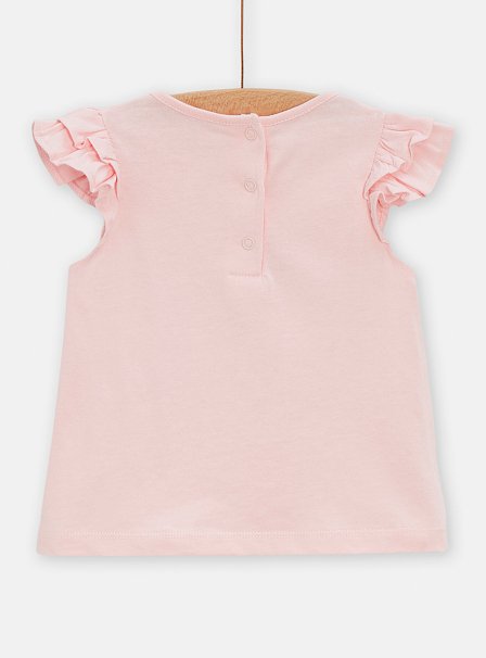 Βρεφική Μπλούζα για Κορίτσια Pour La vie