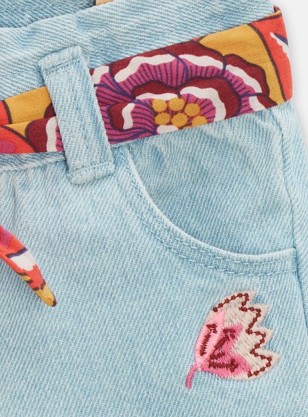 Βρεφικό Σορτς για Κορίτσια Light Denim