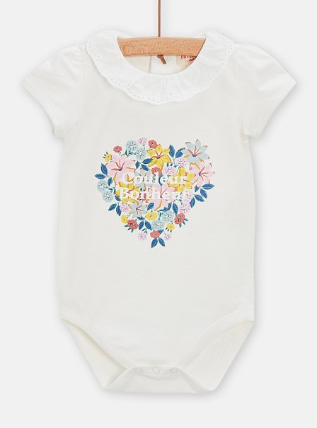 Βρεφικό Φορμάκι για Κορίτσια Flower Heart