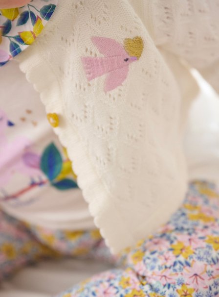 Βρεφική Ζακέτα για Κορίτσια Love Bird
