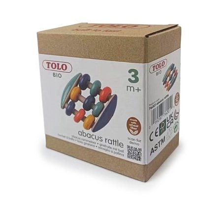 Βρεφικό Παιχνίδι Tolo Toys: Άβακας – κουδουνίστρα