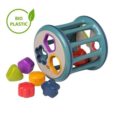 Βρεφικό Παιχνίδι Tolo Toys: Κύλινδρος με σχήματα-κουδουνίστρες