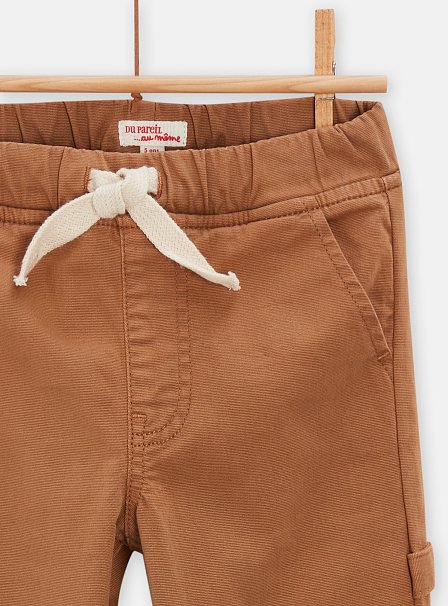 Παιδικό Παντελόνι για Αγόρια Light Brown