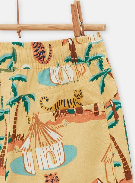 Παιδικό Σορτς για Αγόρια Exotic Yellow
