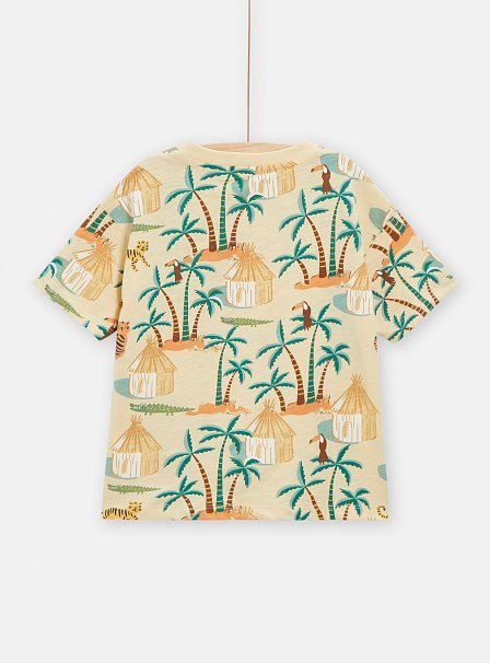 Παιδική Μπλούζα για Αγόρια Yellow Exotic