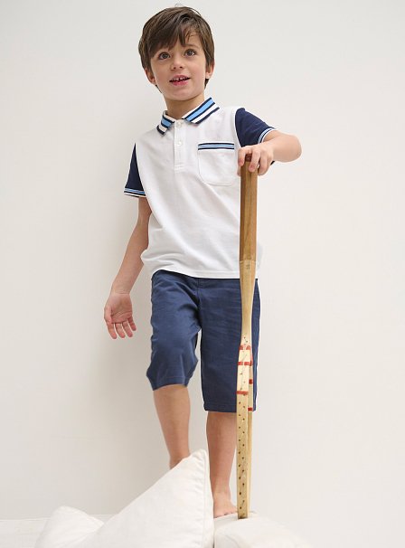 Παιδικό Σορτς για Αγόρια Black