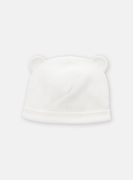 Βρεφικό Σκουφάκι Unisex Λευκό