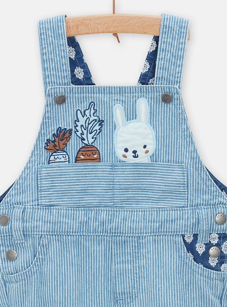 Βρεφική Σαλοπέτα για Αγόρια Denim Bunny