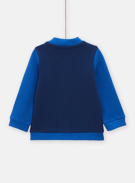 Βρεφική Μακρυμάνικη Ζακέτα για Αγόρια Blue Tiger