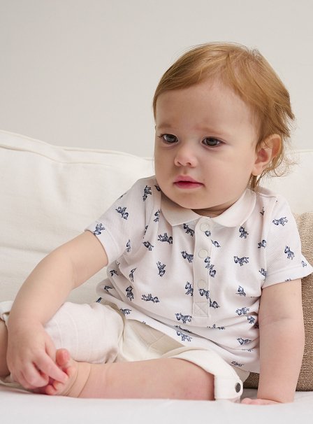 Βρεφική Μπλούζα για Αγόρια White Zebra