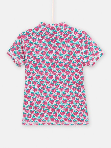 Παιδική Αντηλιακή Μπλούζα Θαλάσσης για Κορίτσια Strawberries