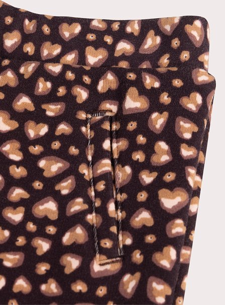 Παιδικό Παντελόνι για Κορίτσια Brown Hearts