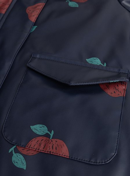 Παιδικό Μπουφάν για Κορίτσια Navy Apples