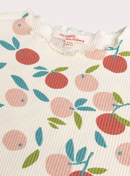 Παιδική Μπλούζα για Κορίτσια Creme Peaches