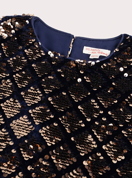 Παιδικό Φόρεμα για Κορίτσια Gold Mermaid