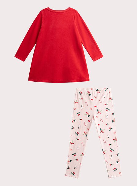 Σετ Παιδικές Πιτζάμες για Κορίτσια Festive Unicorn