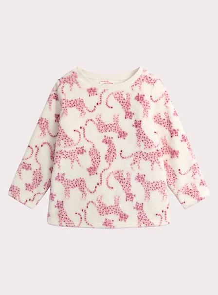 Σετ Παιδικές Πιτζάμες για Κορίτσια Pink Leopards