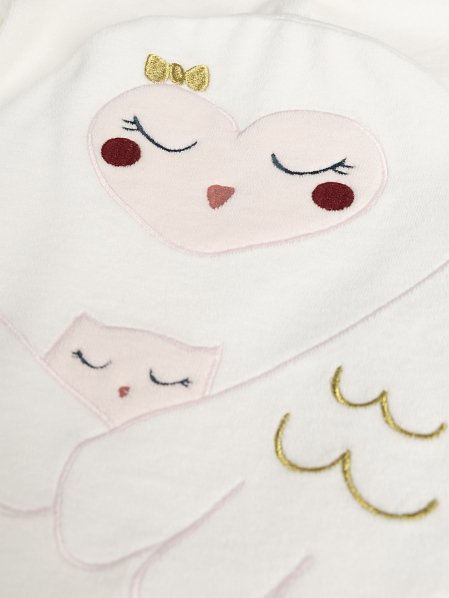 Βρεφικό Φορμάκι για Κορίτσια Beige Cuddles