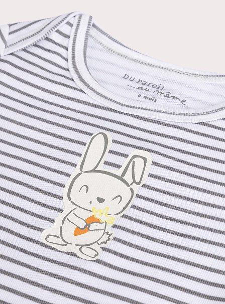 Σετ Βρεφικά Φορμάκια για Αγόρια Mon Petit Lapin 2 τμχ