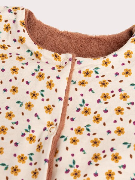 Βρεφικό Μπουφάν για Κορίτσια Brown Bunny - 2 σε 1