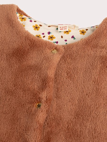 Βρεφικό Μπουφάν για Κορίτσια Brown Bunny - 2 σε 1