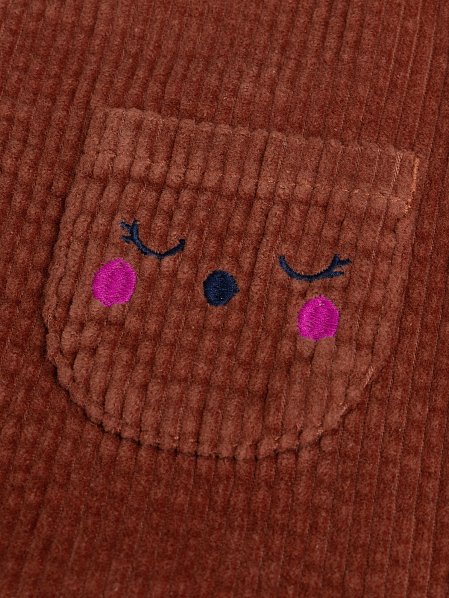 Βρεφικό Φόρεμα για Κορίτσια Hazelnut Velvet