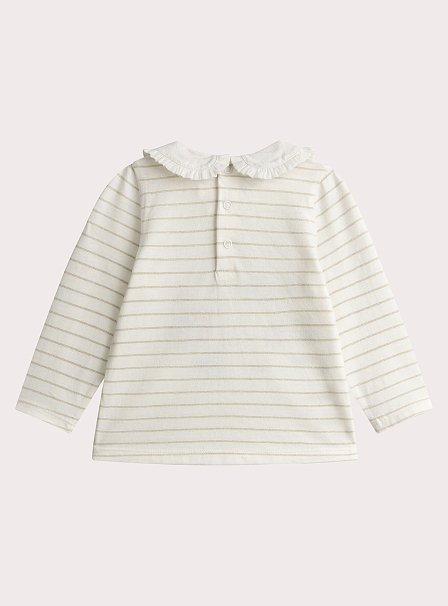 Βρεφική Μπλούζα για Κορίτσια Stripped Giraffe