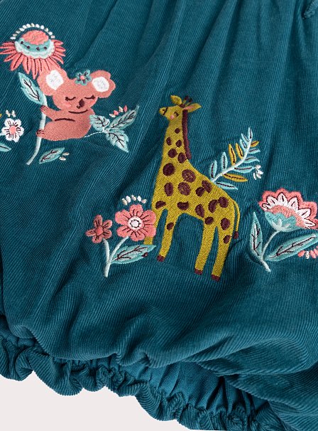 Βρεφικό Φόρεμα για Κορίτσια Turquoise Jungle