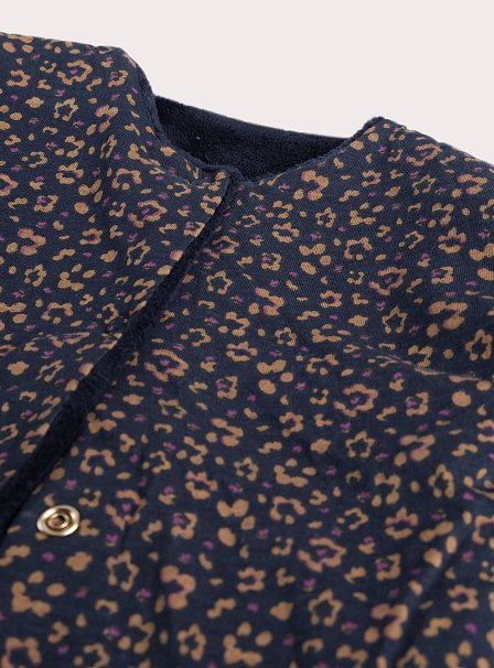 Βρεφική Ζακέτα για Κορίτσια Navy Cheetah