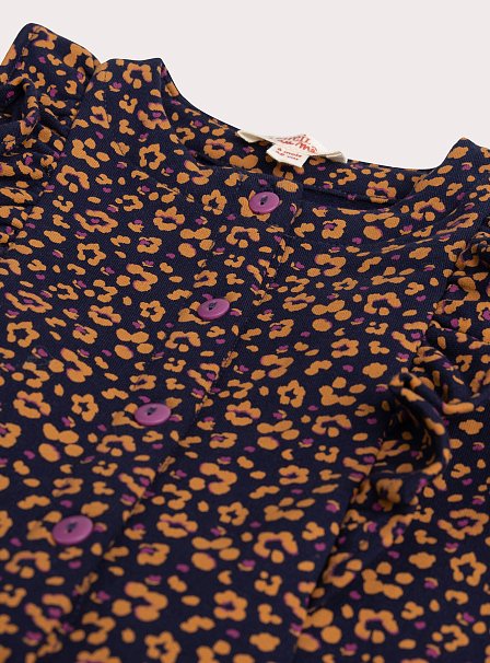 Βρεφικό Σετ για Κορίτσια Mustard Print